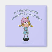 Warme vrienden! magneet (Voorkant)