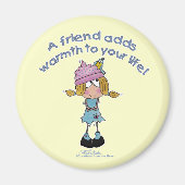 Warme vrienden! magneet (Voorkant)