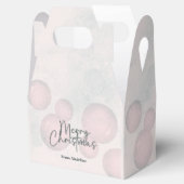 Warme waterverf vakantie kerstfeestuitnodiging bedankdoosjes (Geopend)