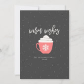 Warme Wens Kerst Kaarten (Voorkant)