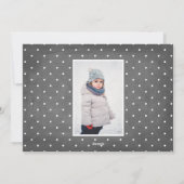 Warme Wensen deze Feestdagen Hand Lettered 1-Foto Feestdagenkaart (Achterkant)