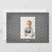 Warme Wensen Deze Feestdagen Hand Lettered 3-Foto Feestdagenkaart (Achterkant)