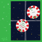 Warme wensen en elf kusjes! bedankjes labels