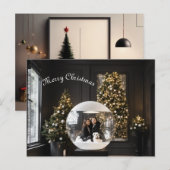 Warme wensen en feestelijke vrolijkheid! 🎄 Vrolij Briefkaart (Voorkant / Achterkant)