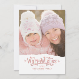 Warme Wensen | Kerst Fotokaarten Feestdagenkaart