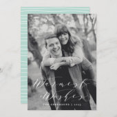 Warme Wensen | Kerstkaart (Voorkant / Achterkant)