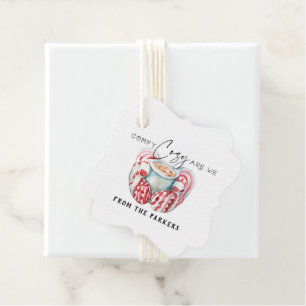 Warme Wensen Klassieke Warme Chocolade Kerst Bedankjes Labels