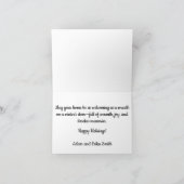 Warme wensen, natuurlijke vreugde kaart (Binnen)