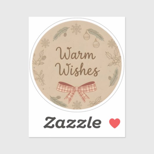 Warme Wensen Sticker (Vel)