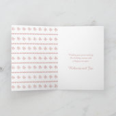 Warme Wensen | Vakantie Foto Kerstkaart Feestdagen Kaart (Binnen)