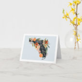 Warme wensen van Florida Note Kaart | Lucht (Gele Bloem)