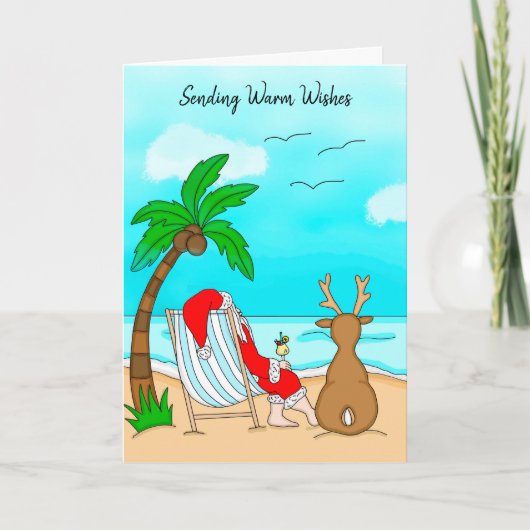 Warme wensen verzenden van de Snowbirds Christmas Kaart (Voorkant)