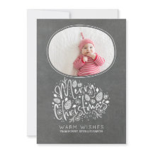 Warme wensen Vrolijke Kerstfoto