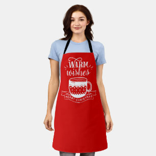 Warme Wensen Warme Kop Coffee Cocoa Barista Schort