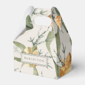 Warme Winter Charmant Kerstmis Custom Bedankdoosjes (Voorkant Zijde)