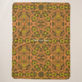 Warme Winter Vloeibare Mandala Kunst Sherpa Deken