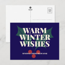 Warme winterwensen Hulst Typografie