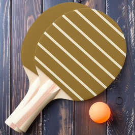 Warme Woestijnwind Gestreept en Effen Tafeltennisbatje