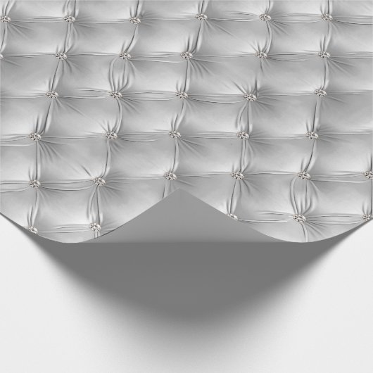 Warme Zachte Grijze Chic Faux Velvet Cadeaupapier