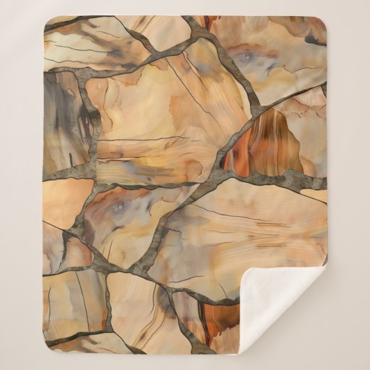 Warme & Zachte Medium Sherpa Deken (Voorkant)