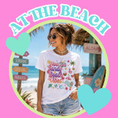 Warme Zandstrand Sfeer Zomer Tri-Blend Shirt