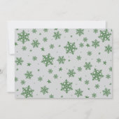 Warmest wil  kerstfoto feestdagenkaart (Achterkant)