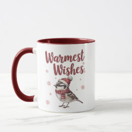 Warmest Wishes – Cozy Winter Bird Mok