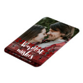 Warmest Wishes Fair Isle Pattern Magneet (Linkerzijde)