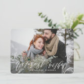 WARMEST WISHES FEESTDAGENKAART (Staand voorkant)