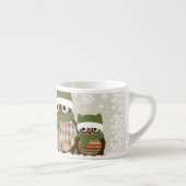 Warmest Wishes Owl Family Espresso Mok (Rechts)
