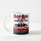  warmgewalst motorolietinkt koffiemok (Links)