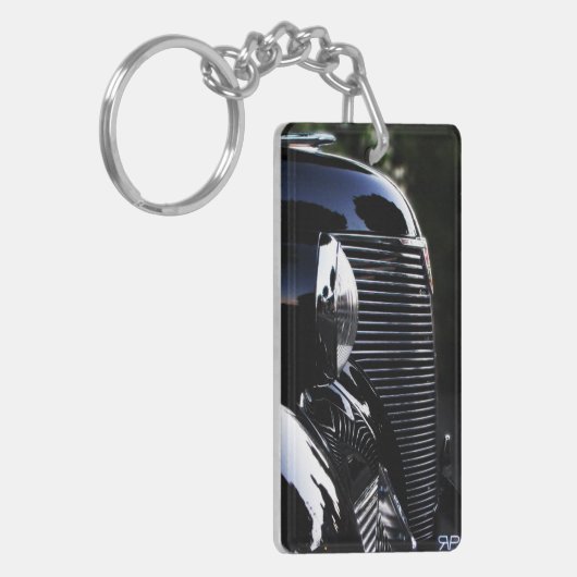 warmgewalste autowrak sleutelhanger (Voorkant Links)