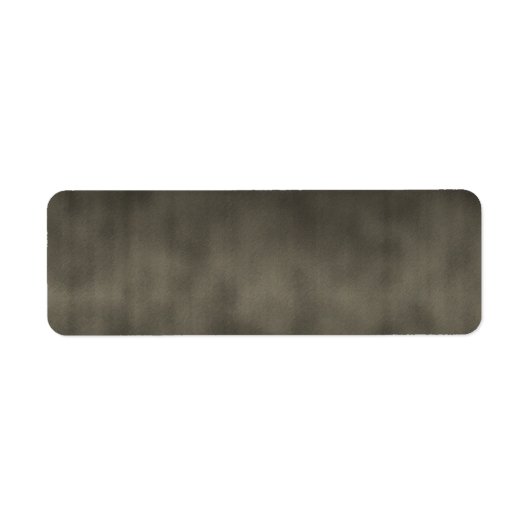 Warmgrijze Goth Ombre Achtergrond Kunst Etiket (Voorkant)