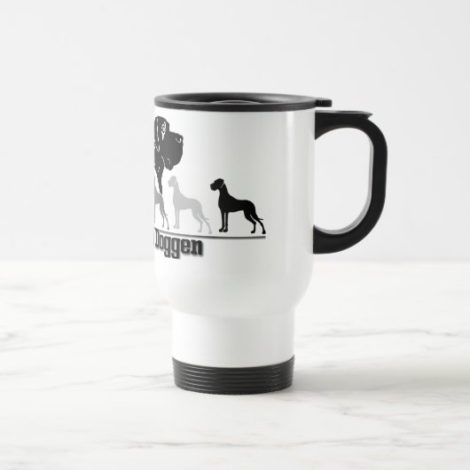 Warmhaltebecher Dogge Reisbeker (Rechts)