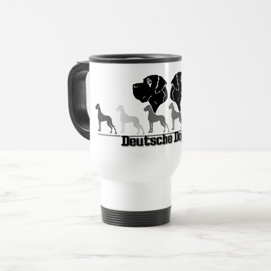 Warmhaltetasse Doggen Reisbeker (Voorkant links)