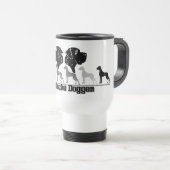 Warmhoudmok Doggen Reisbeker (Voorkant rechts)