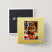 Warmin mah buns vierkante button 5,1 cm (Voorkant /achterkant)