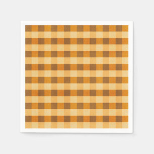 Warming herfst plaid servet