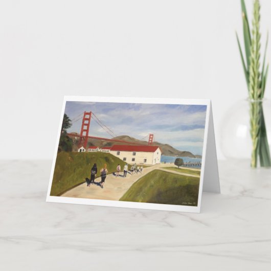 Warming Hut beroemd gemaakt door Trina Chow Kaart (Voorkant)