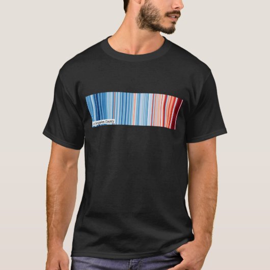 Warming Stripes T-shirt (Voorkant)