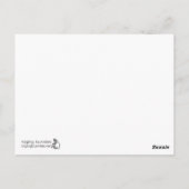 WARMING VAN HET HUIS BRIEFKAART (Achterkant)