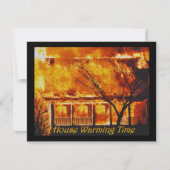 Warming van het huis kaart (Voorkant)