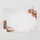 Warming Wassail Basic Blank Recept Kaart (Voorkant / Achterkant)