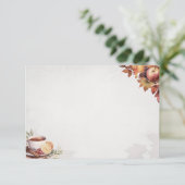 Warming Wassail Basic Blank Recept Kaart (Staand voorkant)