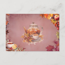 Warming Wassail Blank Recept Kaart