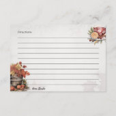 Warming WassailBasic Recept Kaart (Achterkant)