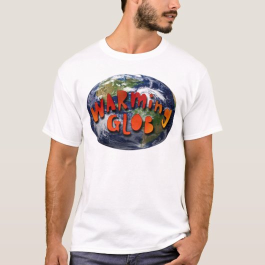 WARMinGLOB op WARMinGLOBe! T-shirt (Voorkant)