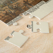  warmloperballon voor het verzamelen van Kaarten Legpuzzel (Zijkant)