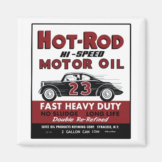  warmlopermotorolietinkt kan ontwerpen magneet (Voorkant)