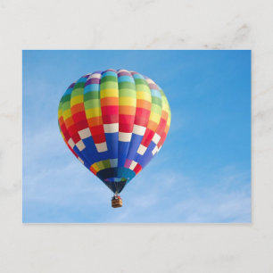 Warmluchtballon Briefkaart